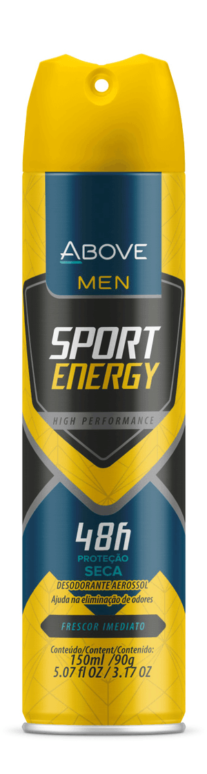 Ofertas de Desodorante Antitranspirante Above Men pocket, sport energy,  aerosol com 100mL