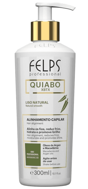Produto Felps quiabo xbtx alinhamento capilar 300ml foto 1
