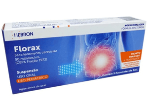 Produto Florax pediatrico 50 milhões/ml 5 flaconetes de 5ml. foto 1
