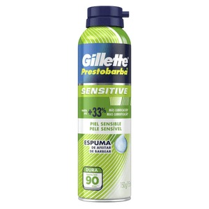 Produto Espuma de barbear gillette prestobarba para sensivel el 150 gramas foto 1