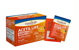 Produto Goodlife acetil life 600mg 16 sachês foto 1