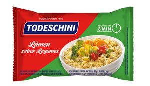 Produto Macarrao instantaneo todeschini lamen sabor legumes 85g foto 1