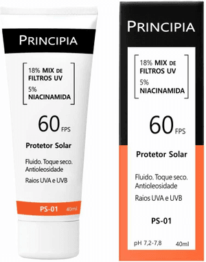 Produto Protetor solar facial ps-01 fps 40ml principia foto 1