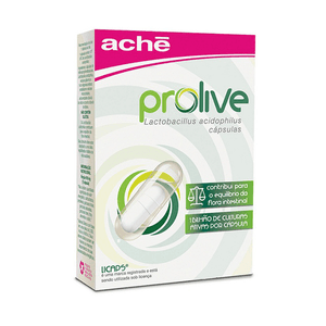 Produto Prolive lactobacillus acidophilus 30 capsulas foto 1