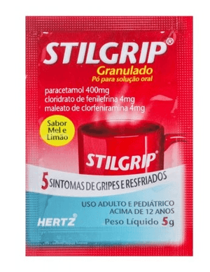 Stilgrip cha mel limao 5 gramas hertz CallFarma