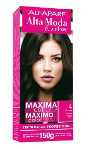 Produto Tintura  alfaparf alta moda kit 4 castanho foto 1