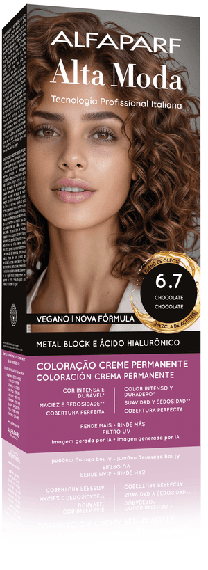 Produto T alfaparf alta moda 6.7 chocolate foto 1