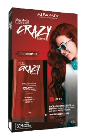 Tonalizante Creative Crazy Colors Hot Red Alta Moda 120g -  AlfaparfPerfumaria Seiki - Loja de Cosméticos e Produtos de Beleza
