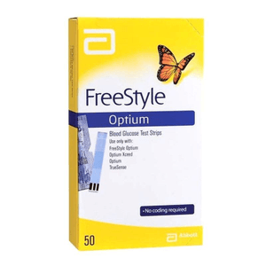 Produto Freestyle optium tiras glicose 50 unidades foto 1